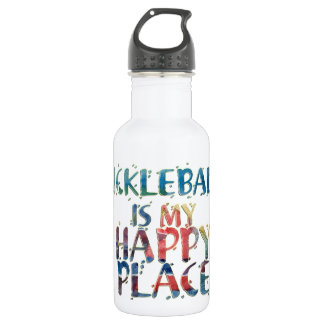 Pickleball Happy Place Water Fles