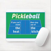 Pickleball Heat Kitchen Muismat (Met muis)