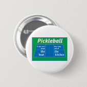 Pickleball Heat Kitchen Ronde Button 5,7 Cm (Voorkant /achterkant)