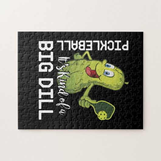 Pickleball Het is een soort Big Dill Legpuzzel (Horizontaal)