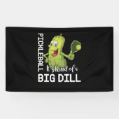 Pickleball Het is een soort Big Dill Spandoek (Horizontaal)