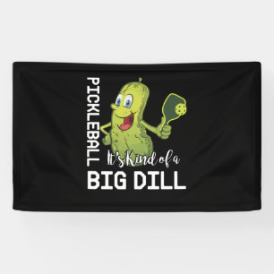 Pickleball Het is een soort grote dal Spandoek
