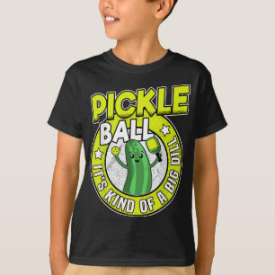Pickleball Het is een soort grote dill Retro Funny T-shirt