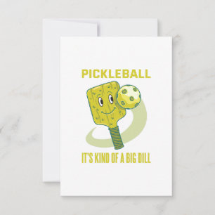 Pickleball Het is een soort grote dill-vun pun-cad Kaart