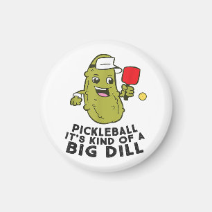 Pickleball Het is een soort van een grote dille au Magneet
