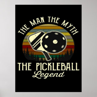 Pickleball - Het Man, de mythe, de legende Poster