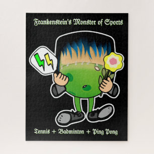 Pickleball - het monster van sport van Frankenstei Legpuzzel