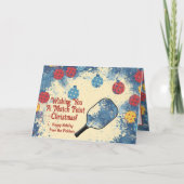 Pickleball Holiday Fun! Kaart (Voorkant)