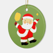 Pickleball Holiday Gift Keramisch Ornament (Links)