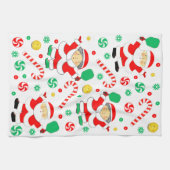 Pickleball Holiday Gift Theedoek (Horizontaal)