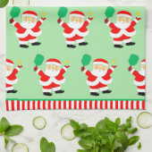 Pickleball Holiday Gift Theedoek (Gevouwen)