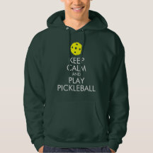Pickleball Hoodie: Kalm houden en Pickleball afspe