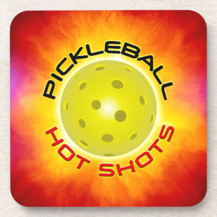Pickleball Hot Shots 1 Dessous de verre