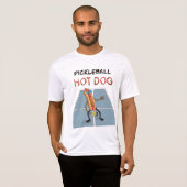 pickleball hotdog t-shirt (Voorkant volledig)