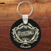 Pickleball ID-Label Sleutelhanger (Voorkant)