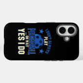 Pickleball - Ik speel niet altijd Pickleball Case-Mate iPhone Case (Achterkant (horizontaal))
