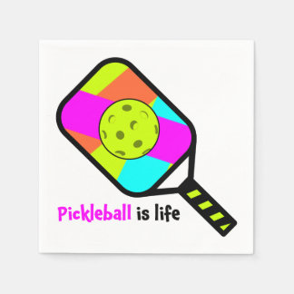 Pickleball is Leven Papieren Servet