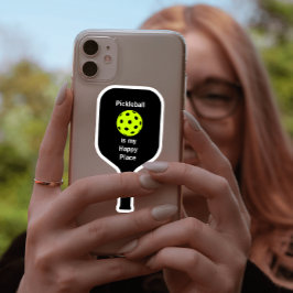 Pickleball is mijn gelukkige plek sticker