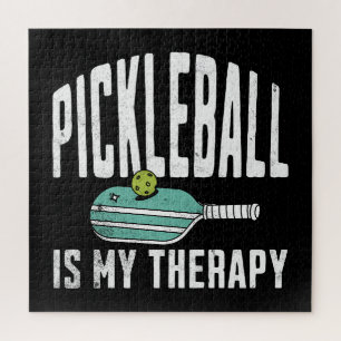 Pickleball is mijn therapiekikkerbal  legpuzzel