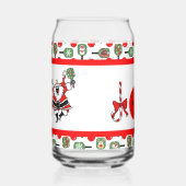 Pickleball Joie Noël Party Père Noël Paddles (Gauche)