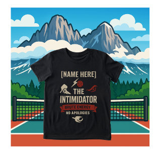 Pickleball Jongeren T-shirt Met Intimidator Grafis