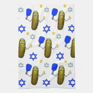 Pickleball Joods Hanukkah Theedoek
