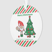 Pickleball Joyeux Noël (devant)