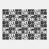  Pickleball 🎄 Joyeux Noël Enveloppement Papier Sh (Devant)