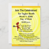 Pickleball Joyful Party Invitation (Dos)