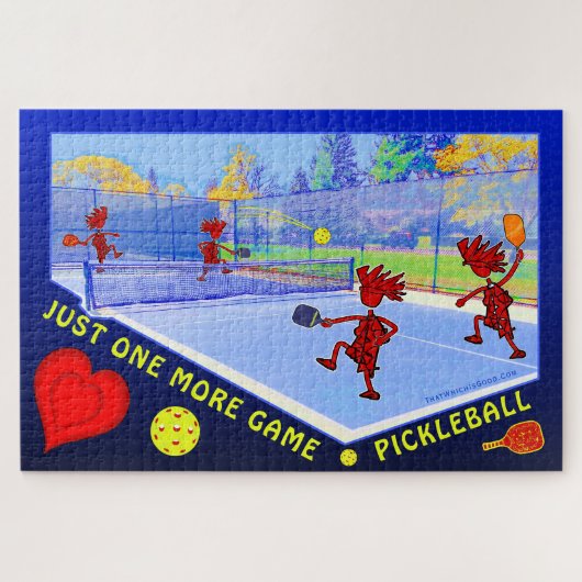 PICKLEBALL Juste Un Autre Jeu Jigsaw Puzzle (Horizontal)