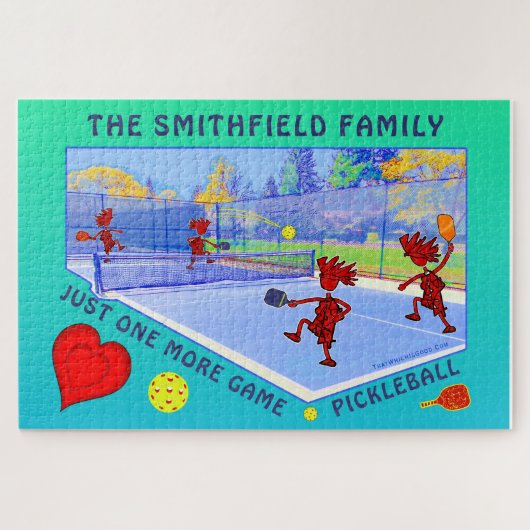 PICKLEBALL Juste Un Autre Jeu Jigsaw Puzzle (Horizontal)