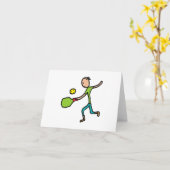 Pickleball Kaart (Gele Bloem)