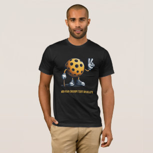 Pickleball Kampioen in Honkbalspeler Beste Cadeau T-shirt