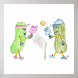 Pickleball Kampioen Poster