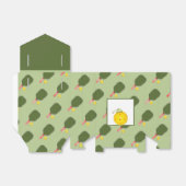 Pickleball kerst bedankdoosjes (Uitgevouwen)