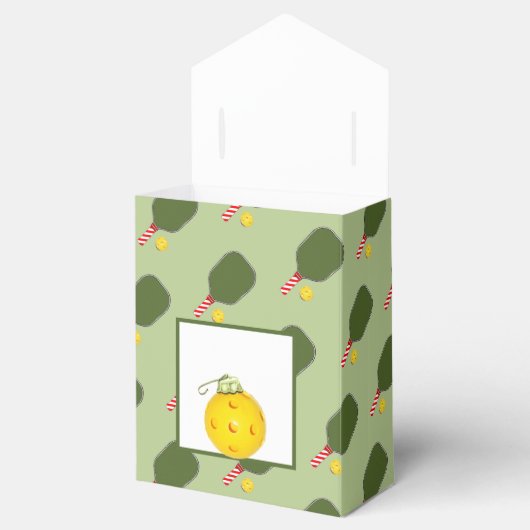 Pickleball kerst bedankdoosjes (Geopend)