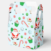 Pickleball Kerst Favor Doos Bedankdoosjes (Geopend)
