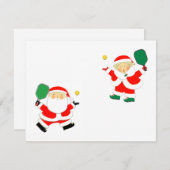 Pickleball Kerst Kaarten (Voorkant / Achterkant)