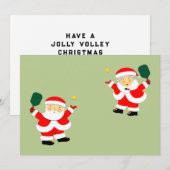 Pickleball Kerst Kaarten (Voorkant / Achterkant)