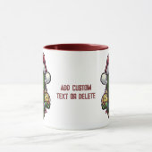 Pickleball Kerst Pickle Santa Sports Lover Mok (Midden)