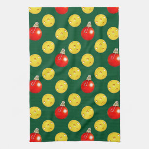 Pickleball kerst theedoek