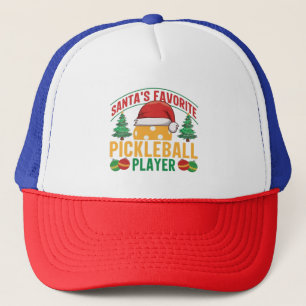 Pickleball kerst trucker pet