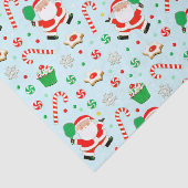 Pickleball Kerstcadeau Tissuepapier (Detail)