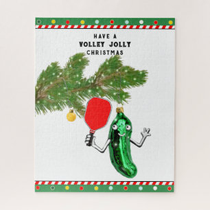 Pickleball Kerstmis Legpuzzel