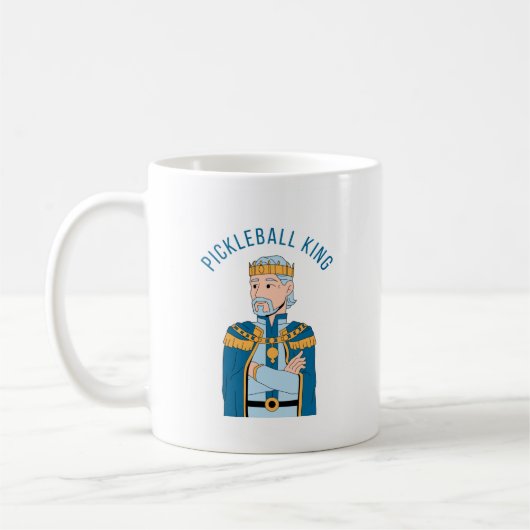 Pickleball King Mug (Gauche)