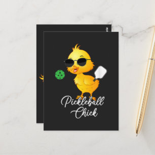 Pickleball Kip Grappige Pickleball Briefkaart