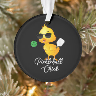 Pickleball Kip Grappige Pickleball Ornament