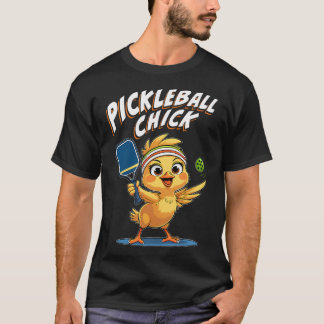 Pickleball Kip - Grappige Schattige Speler Voor Vr T-shirt