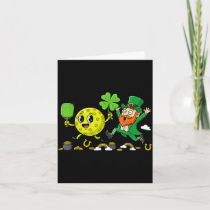 Pickleball klaver shamrock St. Patricks dag dames Kaart