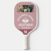 Pickleball Koningin en Beste Moeder Ooit 3 Fotoroo Paddle (Voorkant)